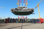 현대重, 9천100톤 초대형 해양설비 들어 올리는데 성공