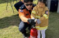 구리소방서, 코스모스 축제 체험부스 운영을 통한 화재안전 홍보