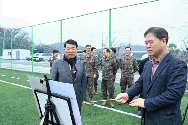 구리시·국군구리병원,  상생 체육공간 위한 축구장 시민 개방