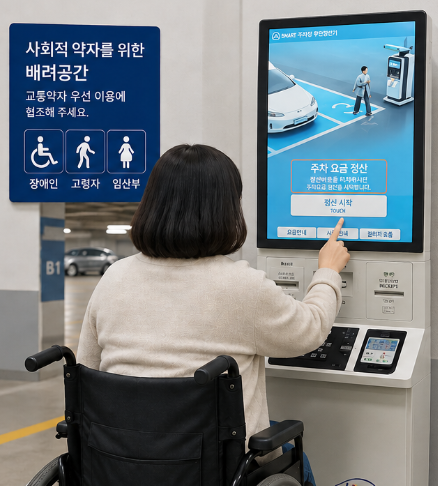 구리도시공사, 사회적 약자를 위한 '배리어프리 사전무인정산기' 도입