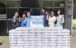 홍천군노인복지관, 한국생활개선 홍천군연합회로부터 냉면 500인분 후원받아