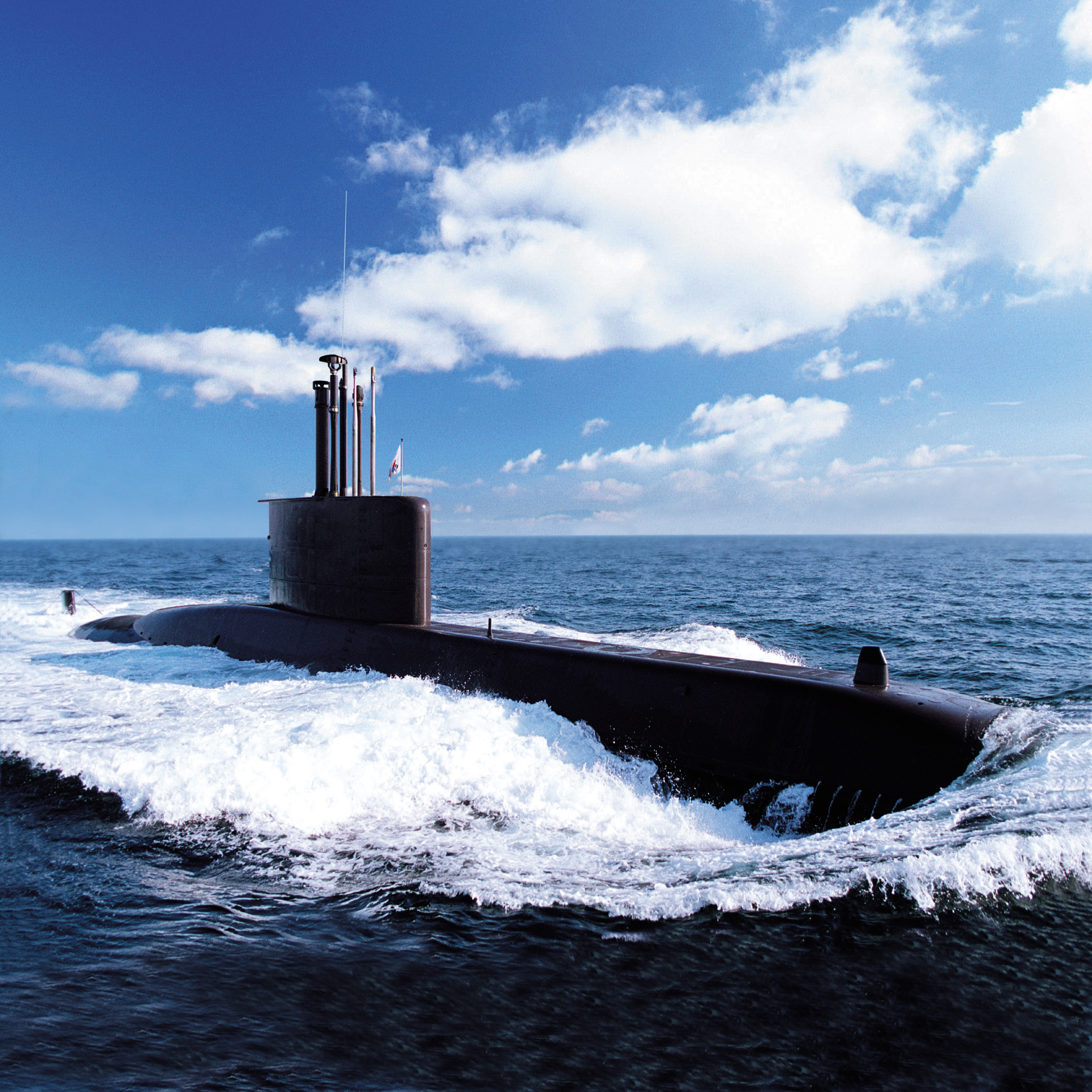 대우조선해양,  해군 최신예 전략무기인 3천톤급 잠수함  2차 사업 수주