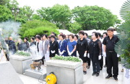 구리시 현충일 추념행사, 조국 위한 희생정신 넋을 기려