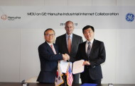  한화테크윈, GE와 산업인터넷 분야 MOU 체결해
