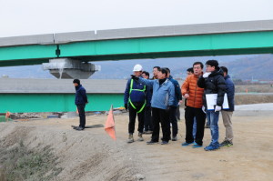 현장점검 중인 백경현 시장 news-i