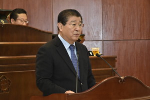 2017년도 시정연설하는 이석우시장 news-i