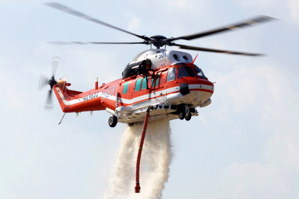 KAI 국산 헬리콥터 수리온, 재난구조와 산림보호 나선다