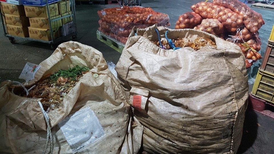 구리농수산물도매시장 쓰레기와의 전쟁 선포