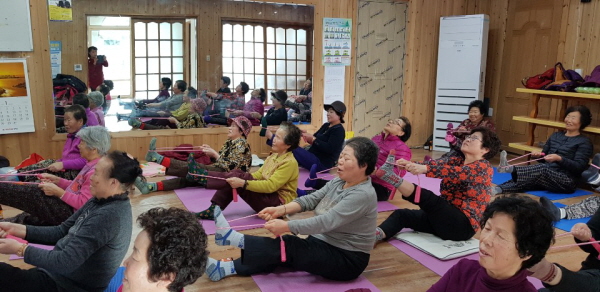 가평군, 어르신 건강관리 및 치매예방 교실 호응