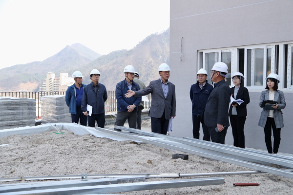 가평군수, 주요사업장 '밀착 체크’나서