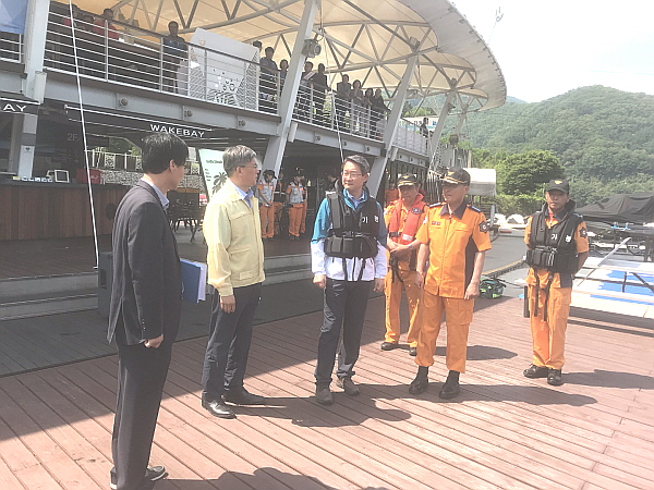 가평군, 민·관 합동 수상레저 활동 안전 캠페인 전개