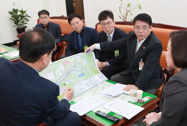 제2경춘국도 가평군 노선(안) 관철 위해 국회 방문 및 총 궐기대회 개최