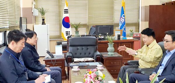 경기도의회 김원기 부의장, '한국전기안전공사 경기북부지역본부’격려 방문