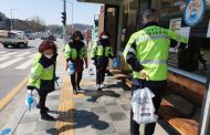 남양주시, 금곡동 교통봉사대 코로나19 방역활동 실시