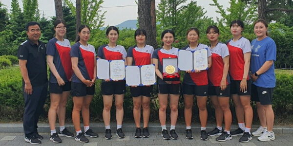 안성시청 소프트테니스 선수단,  춘계 한국 실업 연맹전 복식2위·단체전3위 ‘쾌거’