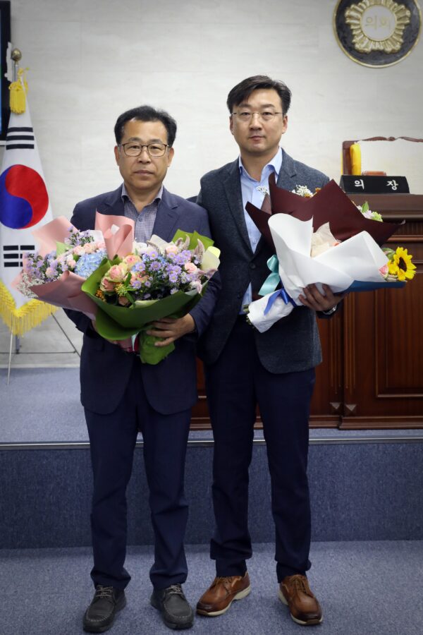 “제8대 후반기 울릉군의회 의장단 구성”