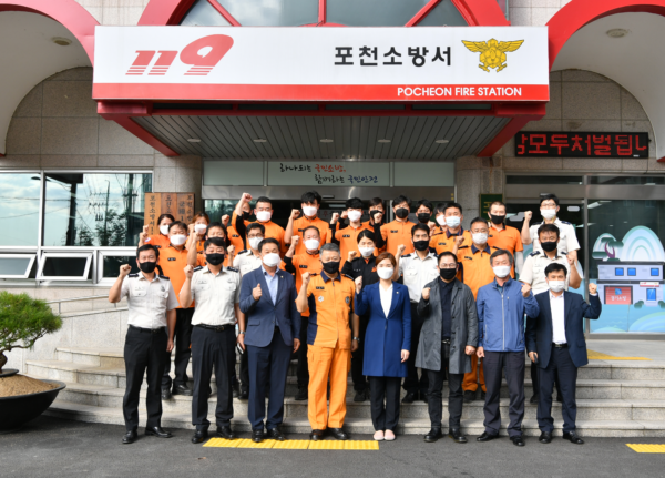 포천시의회, 추석맞이 위문품 전달