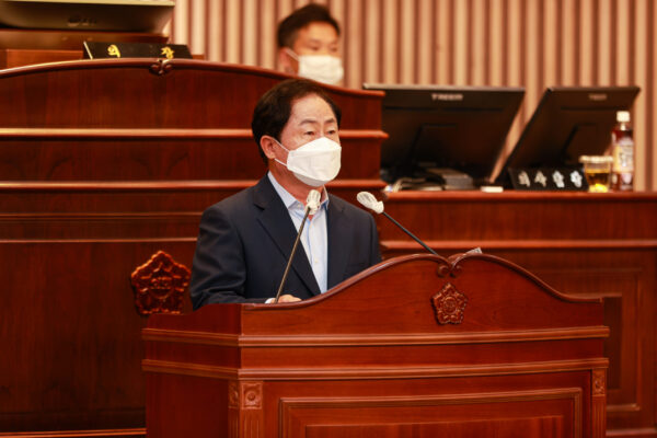 주광덕 남양주시장, 민선 8기 첫 시정 연설...‘남양주 슈퍼성장시대’ 비전 밝혀