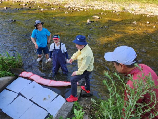 남양주시, 진건읍 창고 화재 신속 대응…식용유 유출 긴급 방재에 총력