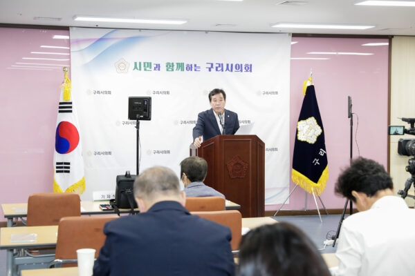 구리시의회 의정 8월 2차 브리핑 실시