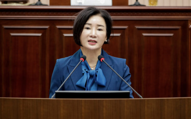 구리시의회 양경애 의원,  시민의 보다 나은 삶을 위해, 구리시 현안에 대한 개선 방향 모색에 관한  시정질문해