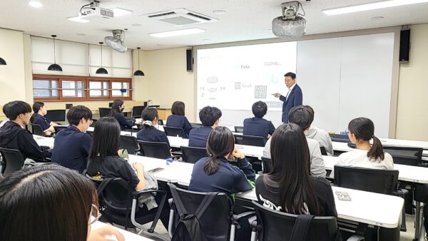 이계문 남양주도시공사 사장, 진접고에서 청소년 대상 진로 특강 열강해