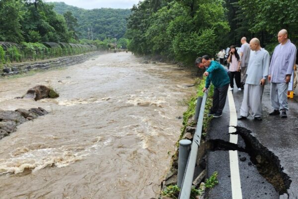 주광덕 남양주시장, 침수·유실 피해현장 직접 점검