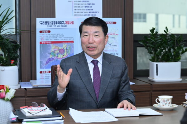 백경현 구리시장, 본지 창간10주년 기념 인터뷰