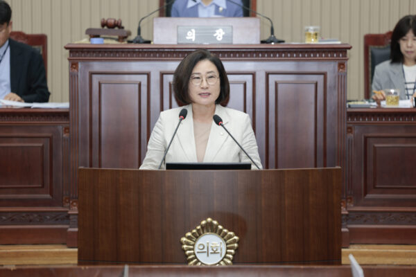 구리시의회 김연 의원, 시정질문에서북부간선도로 방음터널 설치에 대한 구체적인 대책 강구 강조